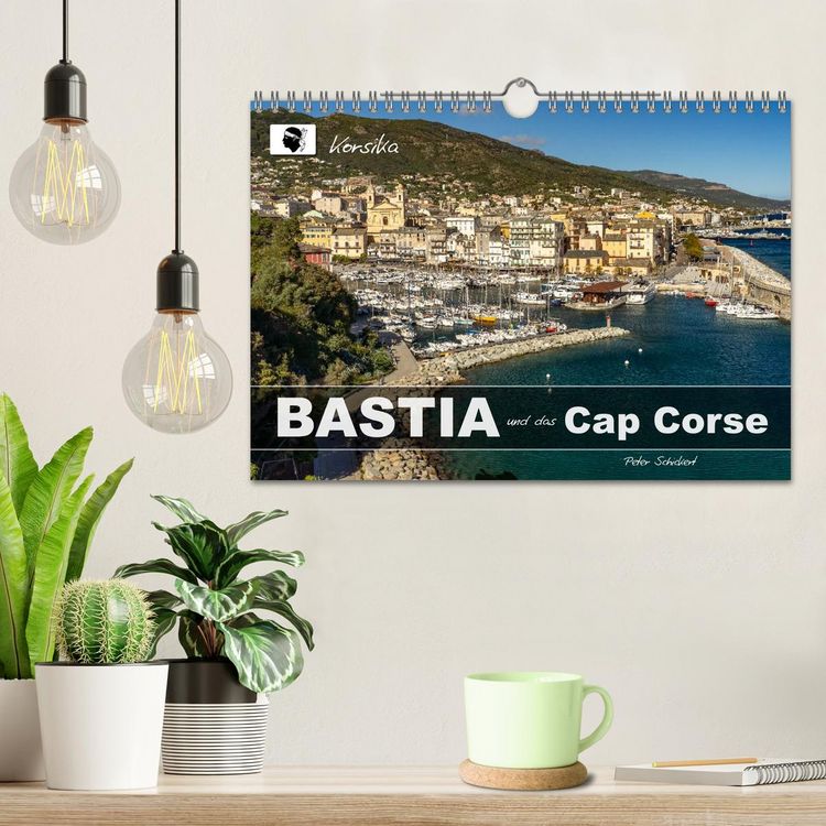 Produktbild: Korsika - Bastia und das Cap Corse (Wandkalender 2026 DIN A4 quer), CALVENDO Monatskalender