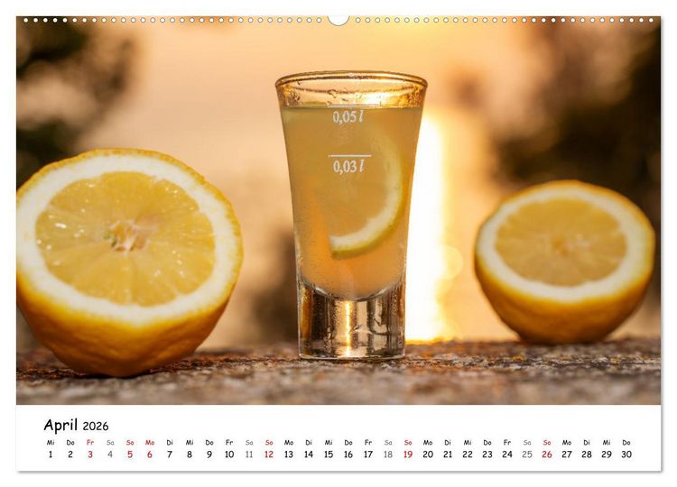 Produktbild: Limone sul Garda - Die Heimat der Zitrone am Gardasee (hochwertiger Premium Wandkalender 2026 DIN A2 quer), Kunstdruck in Hochglanz