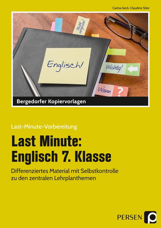 Bild vom Artikel Last Minute: Englisch 7. Klasse vom Autor Carina Geck