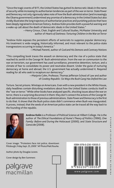 Produktbild: State Power and Democracy