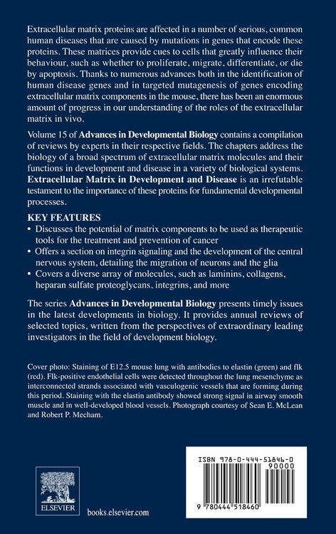 Produktbild: Extracellular Matrix in Development and Disease