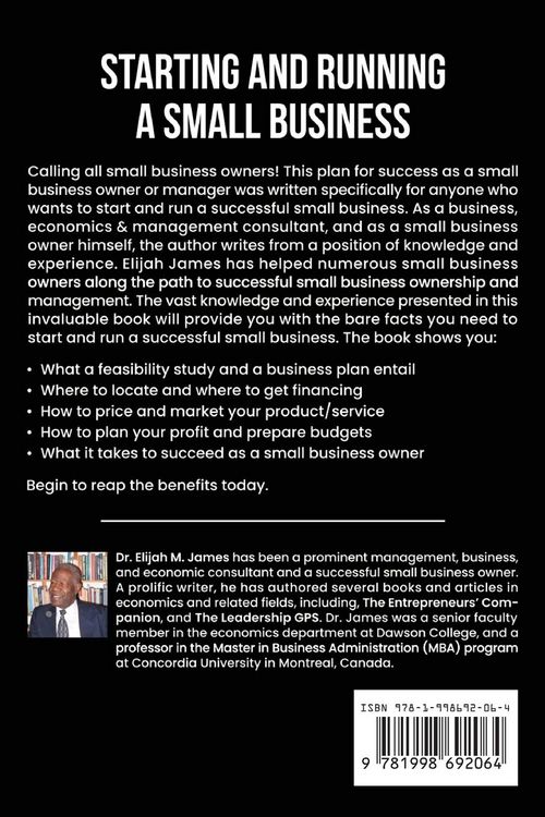 Produktbild: Starting and Running a Small Business