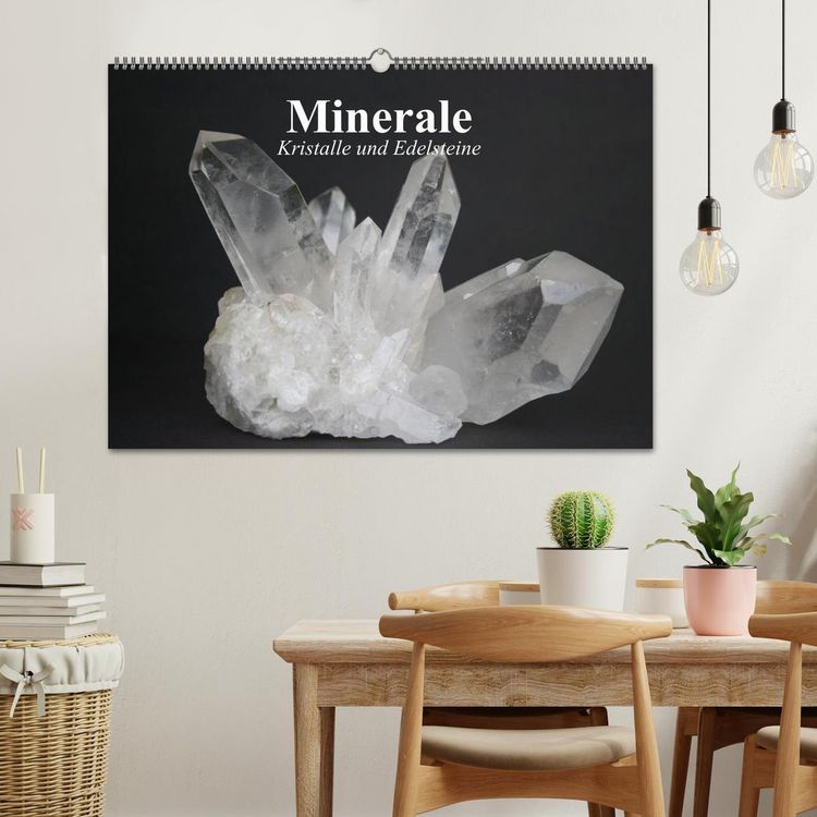 Produktbild: Minerale. Kristalle und Edelsteine (Wandkalender 2026 DIN A2 quer), CALVENDO Monatskalender