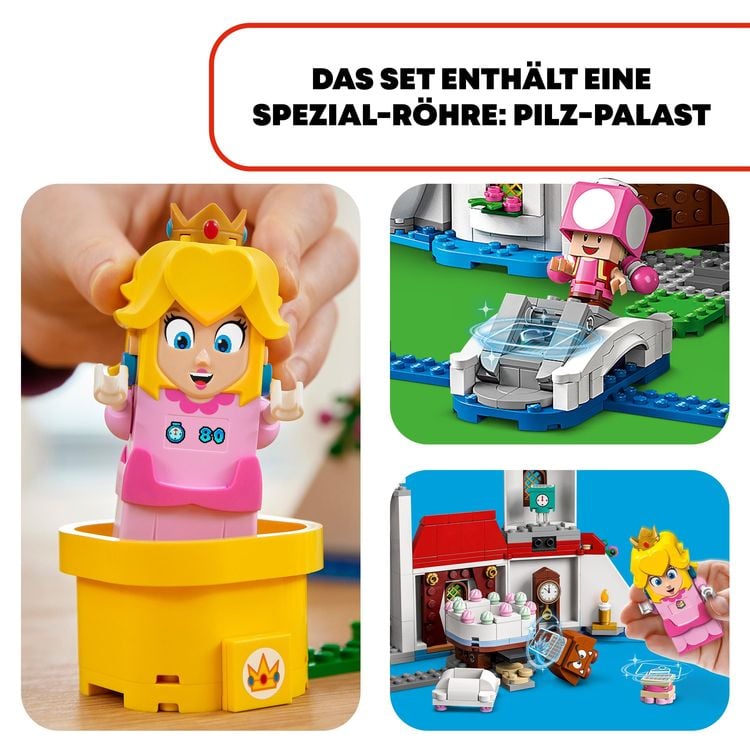 LEGO Super Mario 71408 Pilz-Palast – Erweiterungsset, baubares Spielzeug