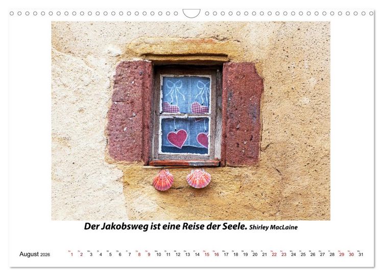 Produktbild: Fenster Gedanken (Wandkalender 2026 DIN A3 quer), CALVENDO Monatskalender