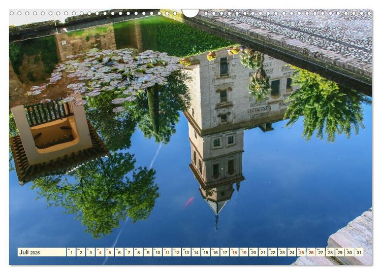 Produktbild: Idyllisches Andalusien (Wandkalender 2026 DIN A3 quer), CALVENDO Monatskalender