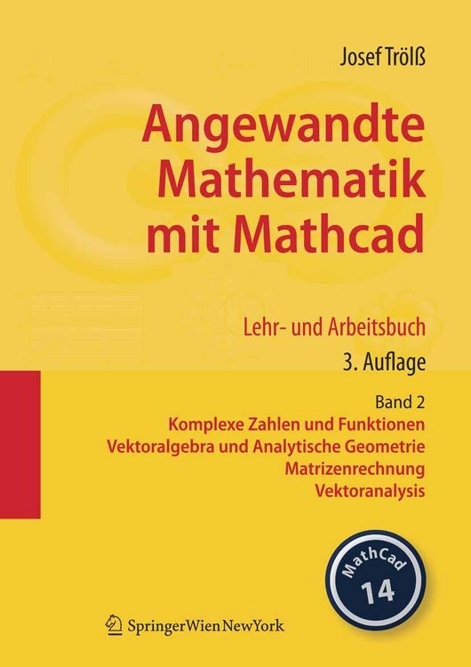 Produktbild: Angewandte Mathematik mit Mathcad. Lehr- und Arbeitsbuch