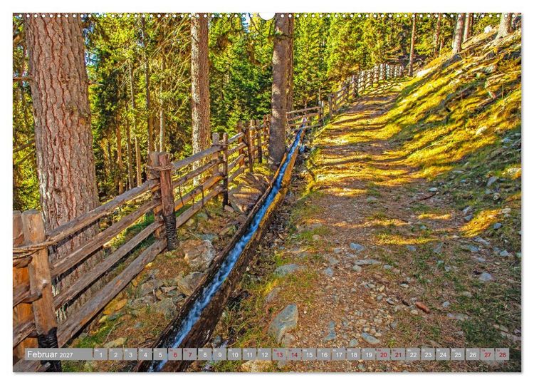 Produktbild: Das Martelltal zum Kennenlernen (Wandkalender 2027 DIN A2 quer), CALVENDO Monatskalender