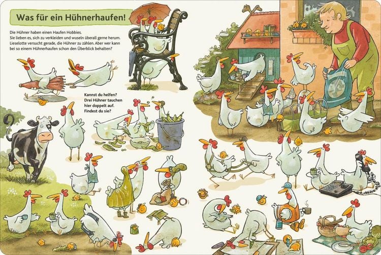 Produktbild: Lieselotte: H&uuml;hner, H&uuml;hner &uuml;berall!