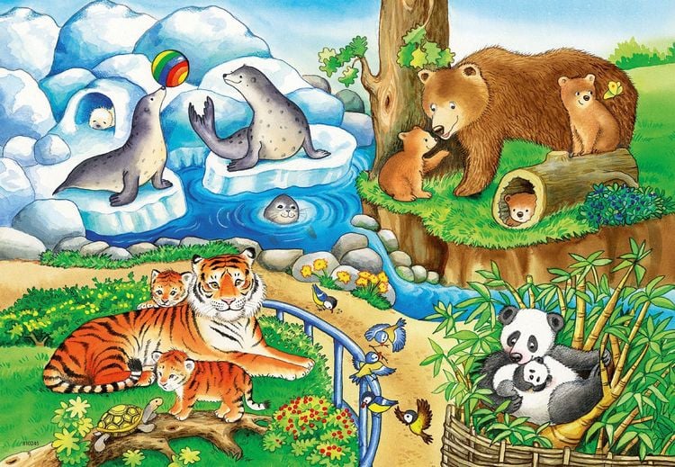 Puzzles 2 x 12 pièces : Fermier ou pêcheur ? Milo - Ravensburger - Rue