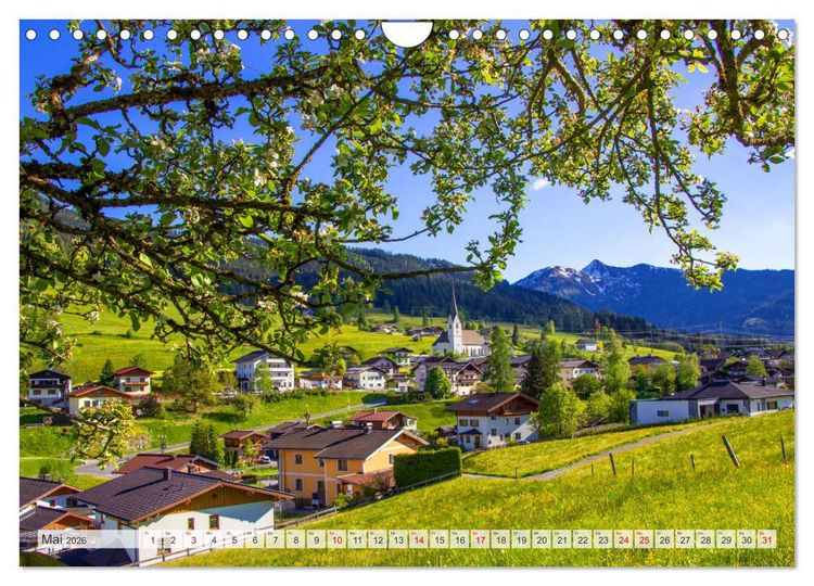 Produktbild: Gr&uuml;&szlig;e aus Lend und Embach (Wandkalender 2026 DIN A4 quer), CALVENDO Monatskalender