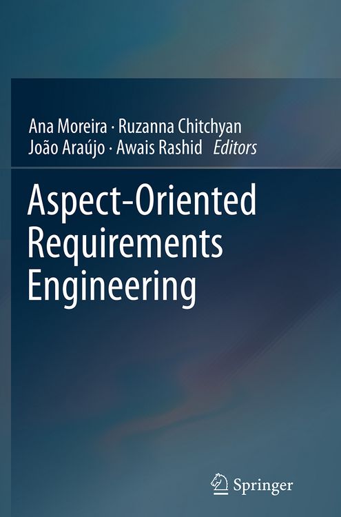 Produktbild: Aspect-Oriented Requirements Engineering