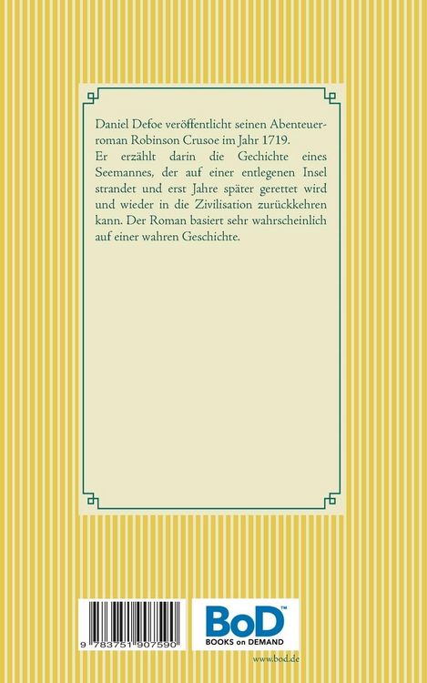 Produktbild: Robinson Crusoe