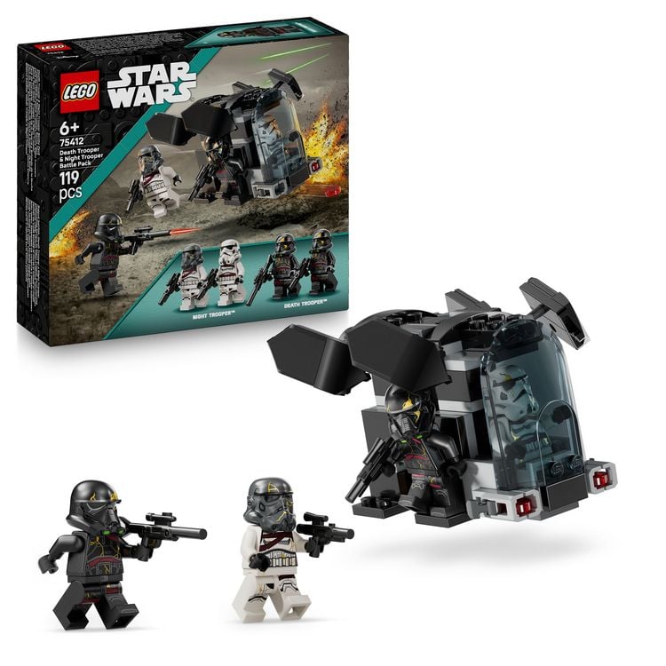 Produktbild: 75412 LEGO® STAR WARS™ Todestruppler & Nachttruppler Battle Pack