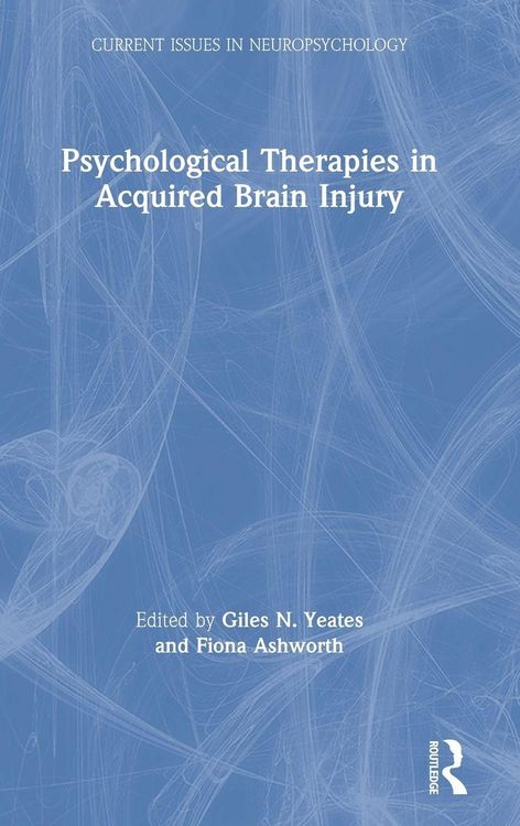 Produktbild: Psychological Therapies in Acquired Brain Injury