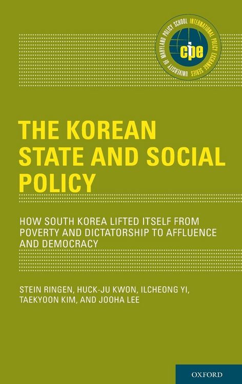 Produktbild: Korean State and Social Policy