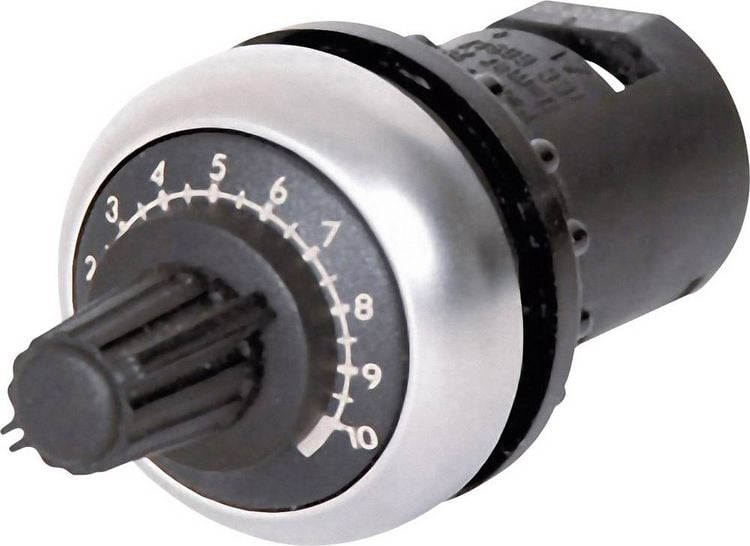 Produktbild: Eaton 229491 M22-R10K Dreh-Potentiometer Mono 0.5W 10kΩ 1St.