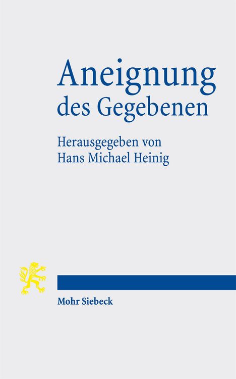 Produktbild: Aneignung des Gegebenen