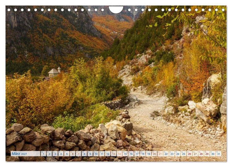 Produktbild: Abenteuer Theth - Unterwegs in den Albanischen Alpen (Wandkalender 2027 DIN A4 quer), CALVENDO Monatskalender