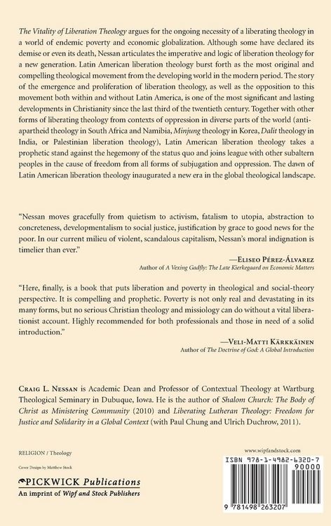 Produktbild: The Vitality of Liberation Theology