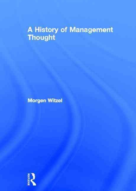 Produktbild: History of Management Thought