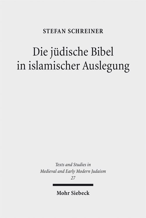 Produktbild: Die j&uuml;dische Bibel in islamischer Auslegung