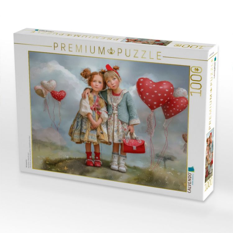 Produktbild: CALVENDO Puzzle Herzpoesie | 1000 Teile Lege-Gr&ouml;&szlig;e 64x48cm Foto-Puzzle f&uuml;r gl&uuml;ckliche Stunden