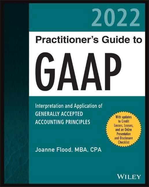 Produktbild: Flood, J: Wiley Practitioner's Guide to GAAP 2022