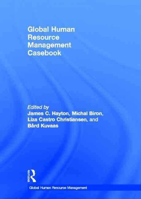 Produktbild: Global Human Resource Management Casebook