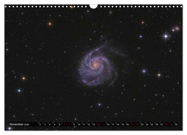 Produktbild: Galaxien im Universum (Wandkalender 2026 DIN A3 quer), CALVENDO Monatskalender