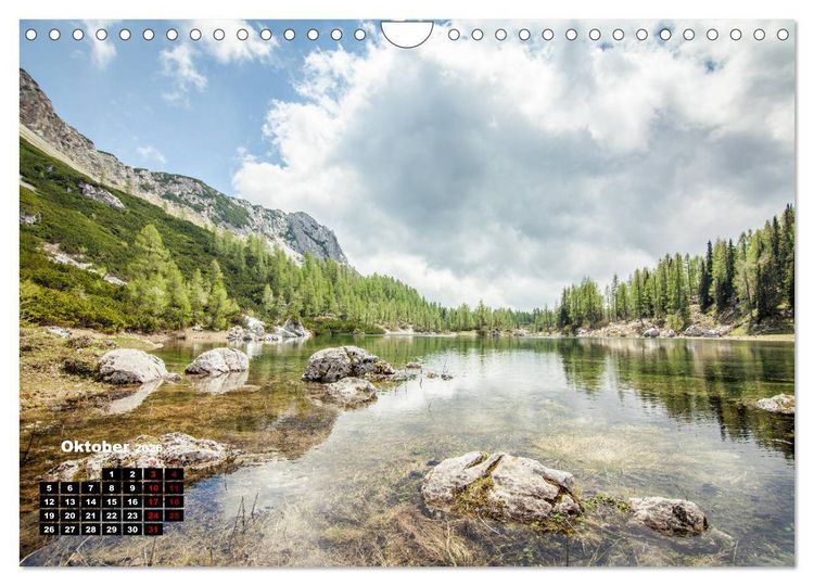 Produktbild: Gr&uuml;nes Slowenien (Wandkalender 2026 DIN A4 quer), CALVENDO Monatskalender
