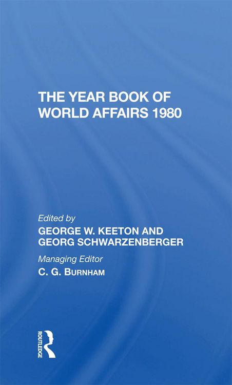 Produktbild: The Year Book Of World Affairs, 1980