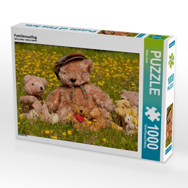 Produktbild: CALVENDO Puzzle Familienausflug | 1000 Teile Lege-Gr&ouml;&szlig;e 64x48cm Foto-Puzzle f&uuml;r gl&uuml;ckliche Stunden