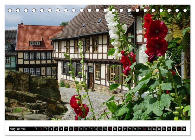 Produktbild: Nationalpark Harz Unber&uuml;hrte Natur und beschauliche St&auml;dte (Tischkalender 2026 DIN A5 quer), CALVENDO Monatskalender