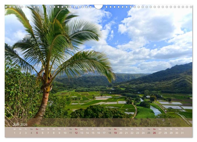 Produktbild: Aloha aus Hawaii (Wandkalender 2026 DIN A3 quer), CALVENDO Monatskalender