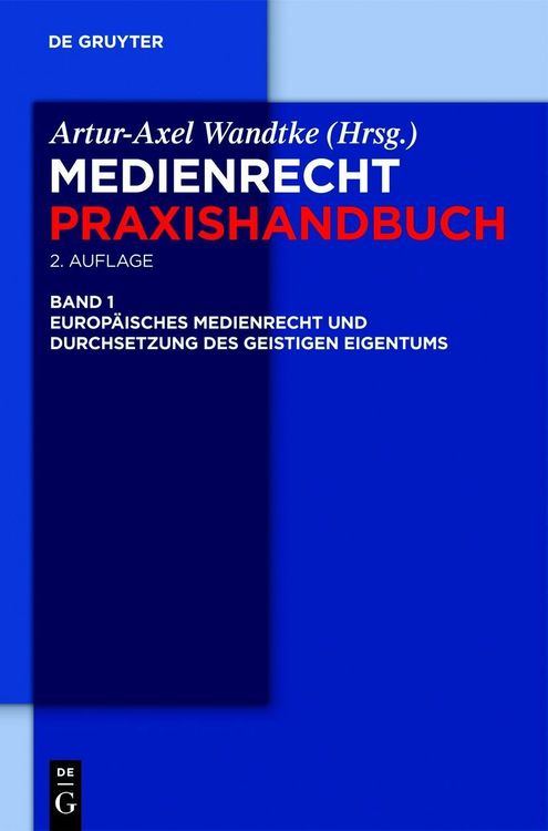 Produktbild: Europ&auml;isches Medienrecht und Durchsetzung des geistigen Eigentums