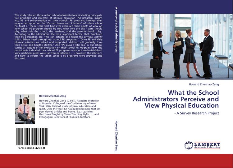 Produktbild: What the School Administrators Perceive and View Physical Education