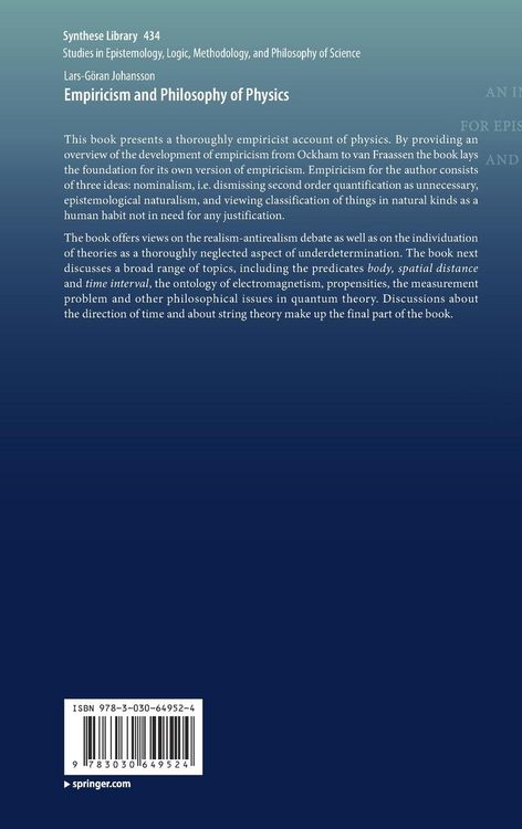 Produktbild: Empiricism and Philosophy of Physics