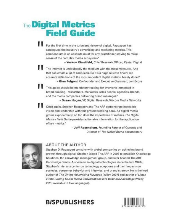 Produktbild: The Digital Metrics Field Guide