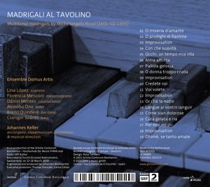 Produktbild: Madrigali al tavolino