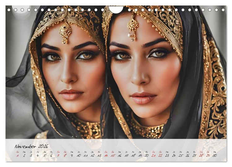 Produktbild: Haremszauber (Wandkalender 2026 DIN A4 quer), CALVENDO Monatskalender