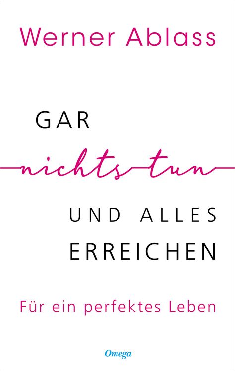 Produktbild: Gar nichts tun und alles erreichen