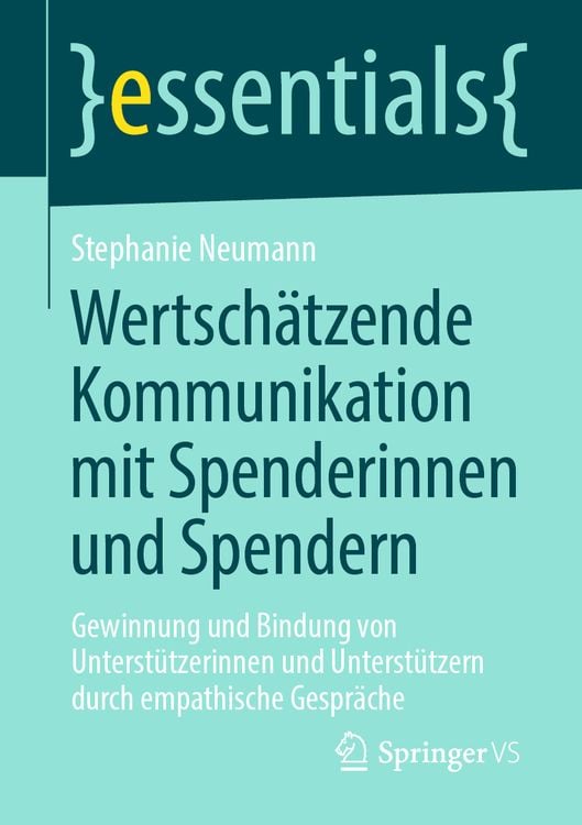 Produktbild: Wertschätzende Kommunikation mit Spenderinnen und Spendern