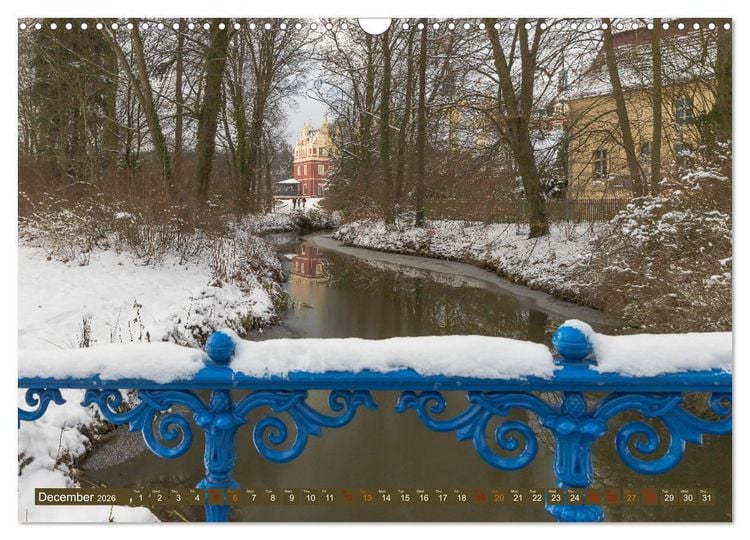 Produktbild: Prince Pueckler Park Bad Muskau (Wall Calendar 2026 DIN A3 landscape), CALVENDO 12 Month Wall Calendar