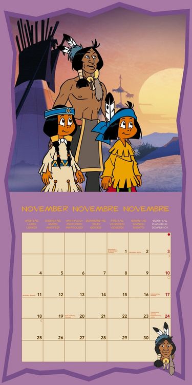 Produktbild: Yakari, Brosch&uuml;renkalender 2013