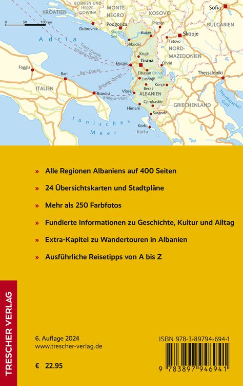 TRESCHER Reiseführer Albanien