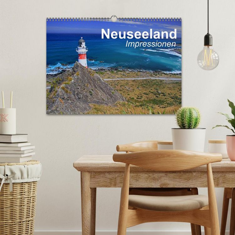 Produktbild: Neuseeland &bull; Impressionen (Wandkalender 2026 DIN A3 quer), CALVENDO Monatskalender