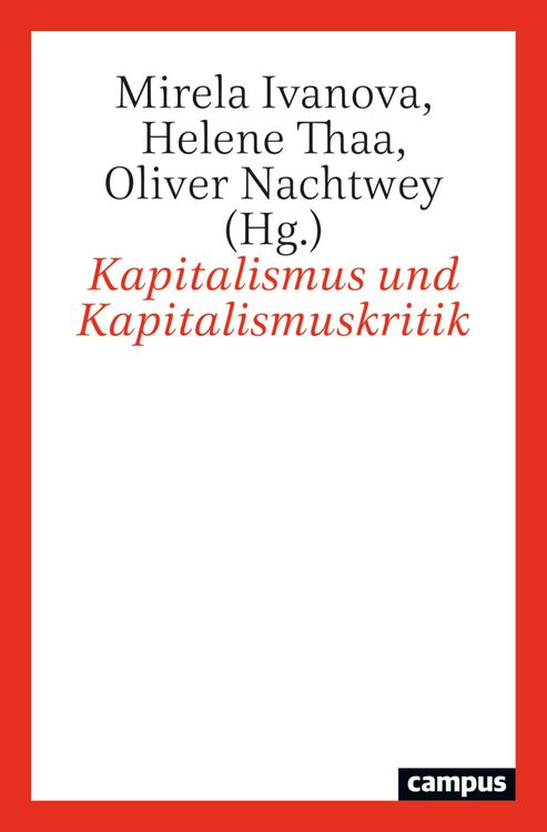 Produktbild: Kapitalismus und Kapitalismuskritik