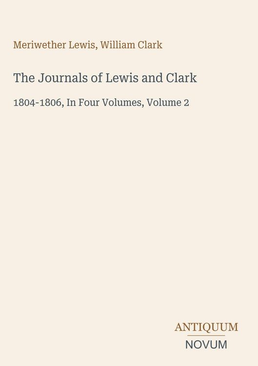 Produktbild: The Journals of Lewis and Clark