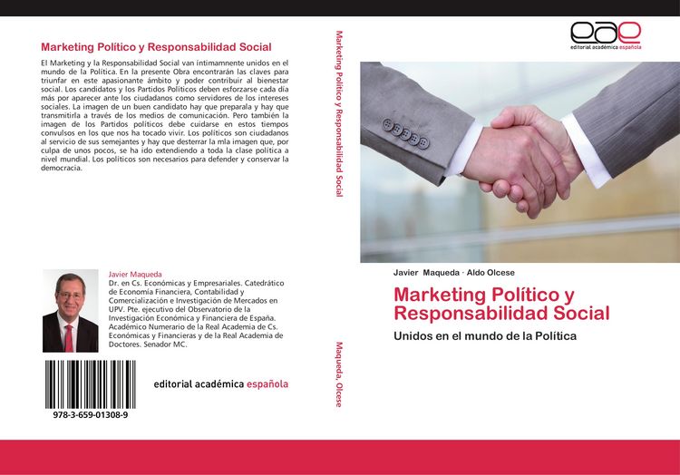 Produktbild: Marketing Pol&iacute;tico y Responsabilidad Social